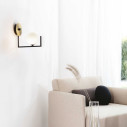 Birds Ap1 Lampada da parete Ideal Lux ambientazione