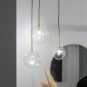 Equinoxe Sp1 D20 Ottone Lampada a sospensione Ideal Lux ambientazione