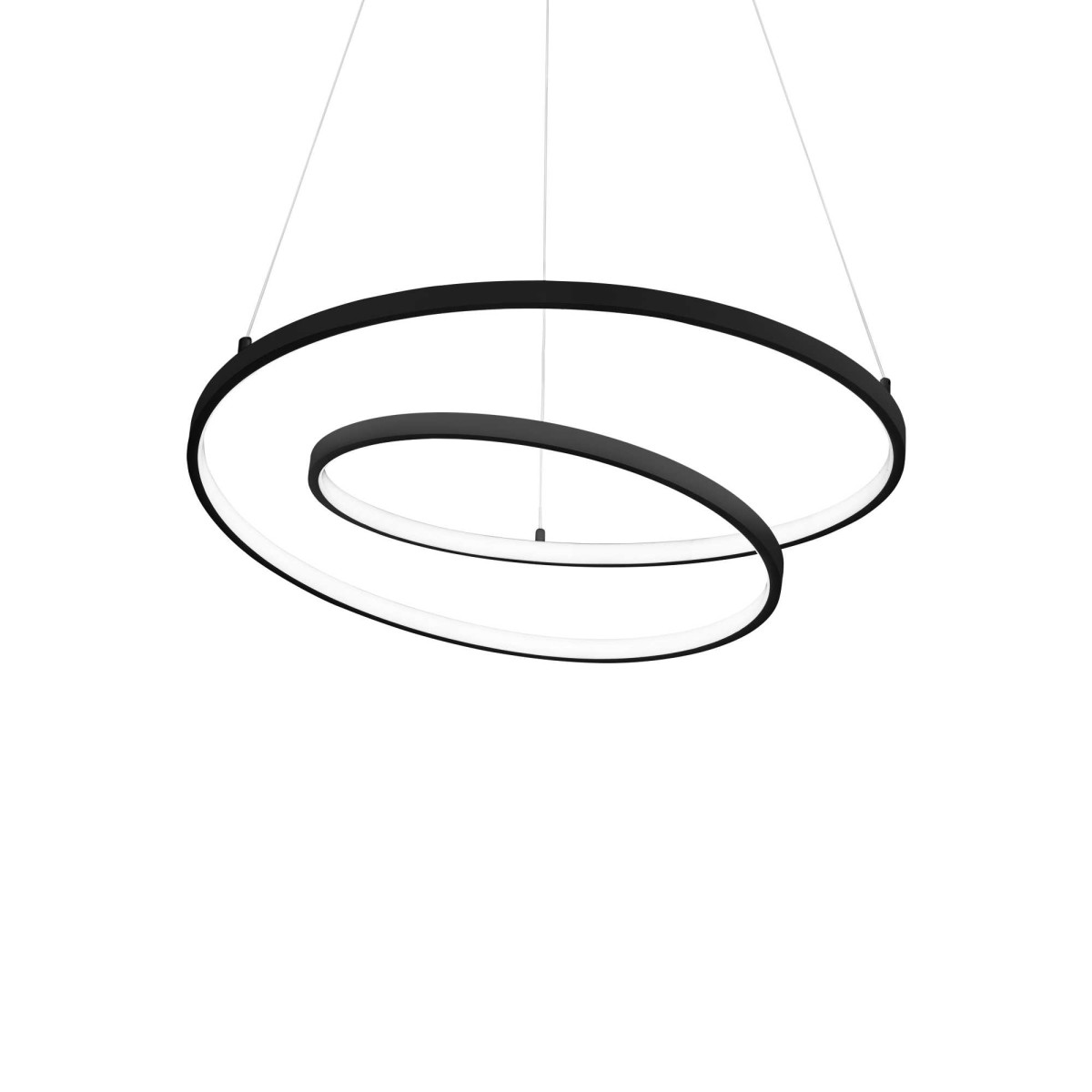 Oz Sp D60 Dali Nero Lampada a sospensione