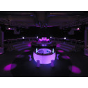 Fiesta Bancone bar curvo 160x160x115 LED Vondom ambientazione
