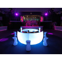 Fiesta Bancone bar curvo 160x160x115 LED Vondom ambientazione