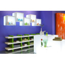Scaffale Open Cube 45 LED RGB scheda tecnica