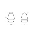 Lampada Pràªt-Ã -porter LED RGB scheda tecnica