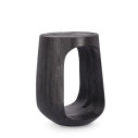 Tavolino Lopez Ø33 nero Bizzotto vista