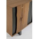 Credenza 2 ante 3 cassetti Garwood Bizzotto dettaglio