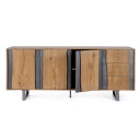 Credenza 3 ante 3 cassetti Garwood Bizzotto dettaglio