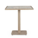 Tavolo Kalimera 73x73 Timber Bizzotto vista