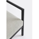 Set4 Salotto Sirius Antracite Bizzotto dettaglio