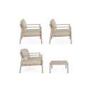 Set4 Salotto Sirius Timber Bizzotto vista