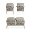 Set3 Salotto Edvige Pelican Bizzotto vista