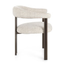 Sedia con braccioli Giuditta Bronzo-Sand vista
