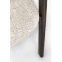 Sedia con braccioli Giuditta Bronzo-Sand dettaglio