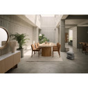 Pouf Antara Grigio Bizzotto ambientazione