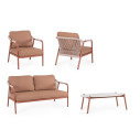 Set4 Salotto Miravet Rame Bizzotto vista