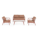 Set4 Salotto Miravet Rame Bizzotto vista