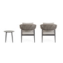 Set3 Salotto Millor Antracite-Khaki Bizzotto vista