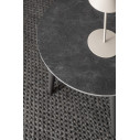 Set3 Salotto Millor Antracite-Khaki Bizzotto dettaglio
