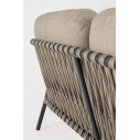 Set3 Salotto Edvige Antracite Bizzotto dettaglio