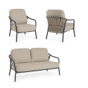 Set3 Salotto Edvige Antracite Bizzotto vista