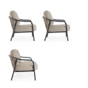 Set3 Salotto Edvige Antracite Bizzotto vista