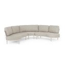 Set Salotto Angolare Helios Pelican Bizzotto vista