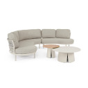 Set Salotto Angolare Helios Pelican Bizzotto dettaglio