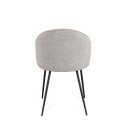 Sedia New Tanya Cenere Bizzotto vista