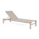 Lettino Skipper New con ruote Timber Bizzotto vista