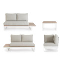 Set Salotto Angolare Zelmar Vapor Bizzotto vista