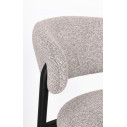 Sedia Cassandra Nero-Grigio Bizzotto dettaglio