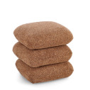 Pouf Antara Terracotta Bizzotto vista