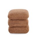Pouf Antara Terracotta Bizzotto vista