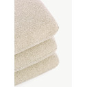 Pouf Antara Beige Bizzotto dettaglio