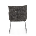 Sedia con braccioli Evelyn Carbone Bizzotto vista