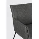 Sedia C-Br Evelyn Dark Bizzotto dettaglio