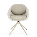 Sedia Averik Beige Bizzotto vista