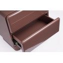 Comodino 2 cassetti Otilia Brick Bizzotto dettaglio