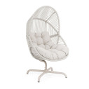 Poltrona girevole Palawan light Bizzotto vista
