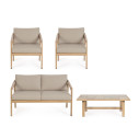 Set4 Salotto Kalimera Desert Bizzotto vista