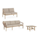 Set salotto angolare Kalimera Desert Bizzotto dettaglio