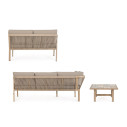 Set salotto angolare Kalimera Desert Bizzotto dettaglio