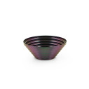Alessi 7320/20PGR Maya Cestino rotondo in acciaio colorato Purplegreen vista