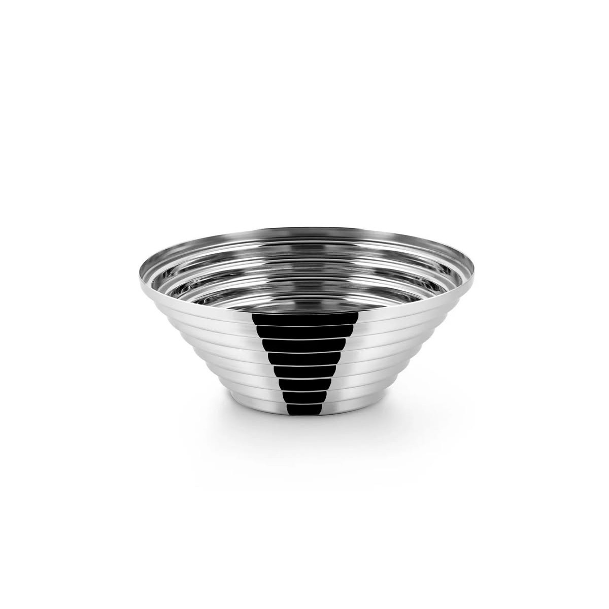 Alessi 7320/25 Maya Cestino rotondo in acciaio Inox