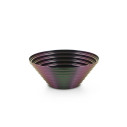 Alessi 7320/25PGR Maya Cestino rotondo in acciaio colorato Purplegreen vista