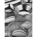 Alessi 826/20 Cestino a filo rotondo in acciaio Inox dettaglio