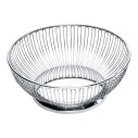 Alessi 826/24 Cestino a filo rotondo in acciaio Inox vista