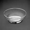 Alessi 826/24 Cestino a filo rotondo in acciaio Inox dettaglio