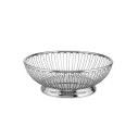 Alessi 826/24 Cestino a filo rotondo in acciaio Inox vista