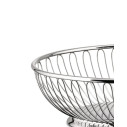 ALESSI 829 Cestino ovale a filo in acciaio Inox dettaglio