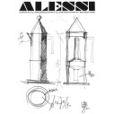 Alessi 90002/3 La Conica Caffettiera espresso dettaglio
